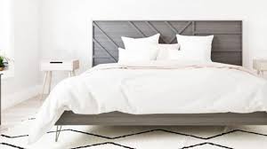 King Ana White I have made this bed in the queen and king size and have had no problems with the dimensions. king ana white