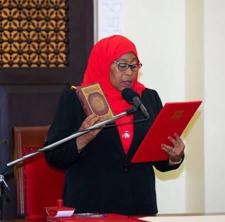 East Africa's First Female President, H. E. Samia Suluhu Hassan, President of the United Republic of Tanzania | High Commission of the United Republic of Tanzania Abuja, Nigeria