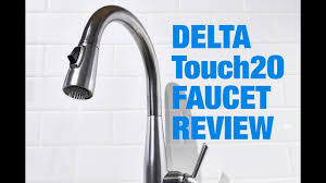 So if your hands are dirty, you can just tap on the faucet with your wrist or forearm and maintain the cleanliness of your fixture. Delta Touch2o Faucet Review The Good And The Bad Youtube