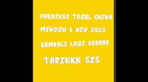 Rumus Prediksi Togel China Minggu 1 November 2020 Rumus Togel China Hari Ini Youtube