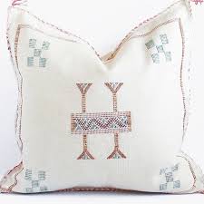 If you've ever been on holiday to morocco you may already be. Cactus Silk Cushion Aegean Loom