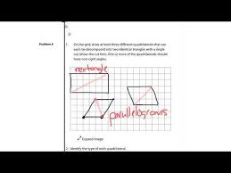 Geometry worksheet quadrilaterals section name mr lin 6 38 bisecting diagonals if the diagonals of a quadrilateral bisect each other then. 7 6 Practice Answer Key 06 2021