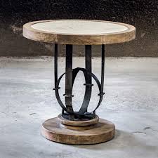 Get the contemporary edge you crave with the 24 greta end table. Uttermost Sydney 24 Wide Light Oak Wood Round Accent Table 87m74 Lamps Plus