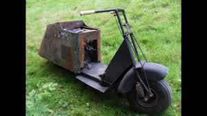 1947 Cushman 50 Series Scooter 2 Speed Youtube