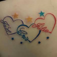 Pin By Sonia Davies On Tattoo Ideas Tattoos With Kids Names Little Heart Tattoos Heart Tattoos With Names