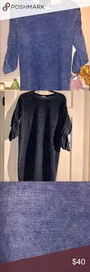 Medium Jane And Delancey Dress Fashion Denim Wash Dresses