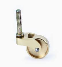 The most common casters for tables material is metal. Brass Casters Lee Valley Tools