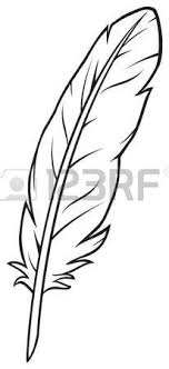Bird Feather Clipart Black And White Peacock Feather Set Feather Clip Art Feather Drawing Leather Tooling Patterns