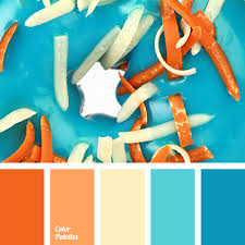 When combined with blue, orange becomes vibrant and attractive. Signal Orange Blue Gray Color Palette Ideas