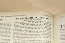 Established in 1948, headquartered in geneva, switzerland it coordinates . From The Archives The Creation Of The World Health Organization The Pharmaceutical Journal
