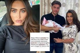 Pregnant Lauren Goodger shares post about feeling 'depressed' after split  with Charles Drury after dumping him