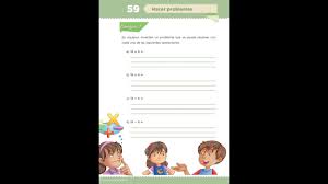 Libro de matematicas contestado de 5 grado. Desafios Matematicos 3 Leccion 59 Hacer Problemas Pagina 124 Y 125 Resuelto Youtube