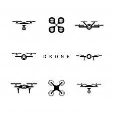 Drone Logo Design Drone Icon Set Drone Logo Drone Design Logo Design Creative