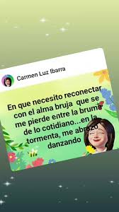 Instagram 用户 Carmen Luz Ibarra