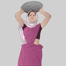 Construction Worker Indian Labourer ...