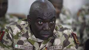 Nigeria's buhari yields to pressure, replaces army chiefs. Ibrahim Attahiru Nigeria Military Confirm Death Of Chief Of Army Staff Bbc News Pidgin