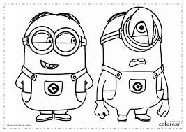 Dibujos De Minions Para Colorear