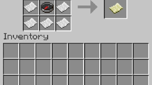 On the pc version, you could put your map in the middle of the crafting area and put paper around it, creating a bigger map. How To Make A Map In Minecraft Minecraft Map Recipe Big Map