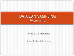 Kami memiliki berbagai jenis makanan laut indonesia. Pdf Statistika Bisnis Lanjut Reny Rian Marliana Reny Rian Marliana Academia Edu