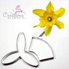 Daffodil Lg 1 Cold Porcelain Flowers Daffodil Flower Porcelain Flowers