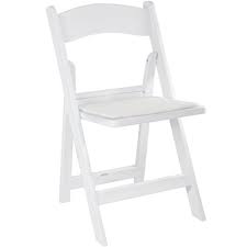 If you are planning a party or a trade show and plan on seating several people. White Resin Folding Chair For Weddings Ctc Event Furniture