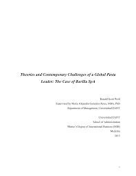 We will also look at who is guido barilla, how he become famous, guido barilla's girlfriend. Pdf Theories And Contemporary Challenges Of A Global Pasta Leader The Case Of Barilla Spa