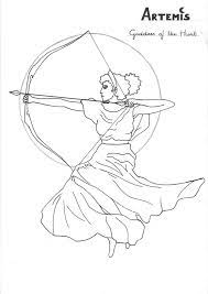 The list has been edited several times, and its classic version was formed 2.2 thousand years ago thanks to the efforts of philo of byzantium. Artemis Coloring Page Greek God Mythology Unit Study By Lilatelrunya I Drew In Circles On The Moon To Make It Mor With Images Greek Gods Greek Mythology Gods Greek Myths