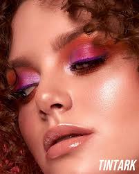 Amazon.com : Tintark Eyes Cream Eyeshadow Palette Makeup, Blue Pink Nude  Brown Glitter Shimmer Matte Eye Shadow Pallets for Cute Popular Eye Make  up, 18 colors Ice Cream Original Design, Talc Free :