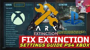 Wanted to download a few dinos to the new map. Ark Survival Evolved Extinction Settings Guide How To Fix Make Your Game Easier Youtube