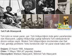 Sait Faik Abasiyanik Hayati Edebi Kisiligi Eserleri