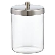 Koyal wholesale apothecary glass jars, couture, large canisters set of 3, candy buffet jars, vanity mirror jars, bathroom organizer, cookie jar kitchen set 4.4 out of 5 stars 60 £87.46 £ 87. Apothecary Jars Glass Apothecary Jars The Container Store