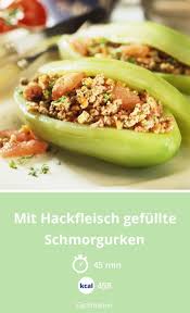 Mit Hackfleisch Gefullte Schmorgurken Rezept In 2020 Mit Bildern Schmorgurken Hackfleisch Gefullte Gurken
