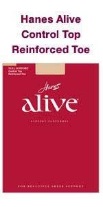 amazon com hanes womens alive full support control top