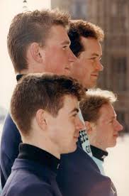 Rowing Boat Race Preps 1993 Crew Editorial Stock Photo