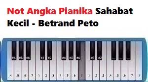 Not Angka Pianika Sahabat Kecil Betrand Peto Calonpintar Com Anda tak mengetahui judul lagu, tapi mengetahui nama penyanyi. not angka pianika sahabat kecil