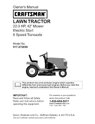 Check spelling or type a new query. Craftsman 917 272850 User Manual 56 Pages