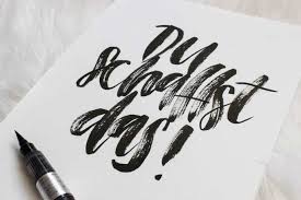 Letter Loves Maedchenkunst Zu Gast Im Lettering Interview Spruche Gluck Lettering Du Schaffst Das