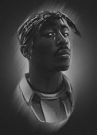 2pac Metal Poster Print Chz Art Displate 2pac Poster 2pac Art 2pac Wallpaper