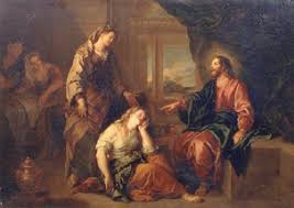 Help us expand our database by adding one. Christus Im Hause Von Maria Und Martha Charles De La Fosse Als Kunstdruck Oder Handgemaltes Gemalde