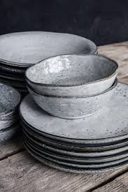 Schussel Rustic In Grau 21 5cm Geschirr Grau Dekorative Schale House Doctor