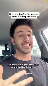 Don't be the same person next year, start showing up.