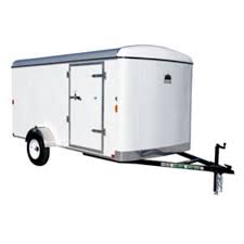 6x12 Enclosed Trailer W Ramp Door Work Trailer Enclosed Trailers 6x12 Enclosed Trailer
