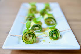 Plus, making your own zucchini noodles is cheaper than buying them at the store, and it's fun to transform a vegetable into your favorite pasta shapes. Zucchini Goat Cheese Rouleaux Marc J Sievers