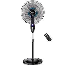 Costway Adjustable 16 Inch Pedestal Fan Pedestal Fan Stand Fan Floor Fan