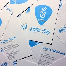 Don't settle for cheap stickers that are hard to peel, fade and don't hold up. Little Bay Logo Business Cards Stickers Banner On Behance