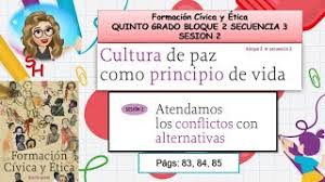 Formación cívica y ética grade/level: Formacion Civica Y Etica 5 Quinto Grado Bloque 2 Secuencia 3 Sesion 2 Pag 83 84 85 Youtube