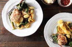 Sheet Pan Chicken And Gnocchi With Broccoli Rabe Is An Easy And Healthy Weeknight Dinner Cooking Dinner Pan Chicken Family Meal Prep