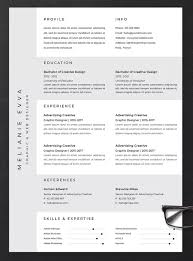 Resume Vol 16 By Jiwstudio On Envato Elements Resume Resume Template Cv Design Template