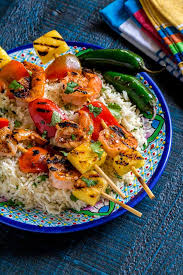 And food on a stick is always a great idea for entertaining. Pineapple Shrimp Skewers Confetti Bliss