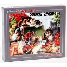 Maybe you would like to learn more about one of these? Amazon Com Garden Cats Jigsaw Puzzle 1000 Piece Toys Games